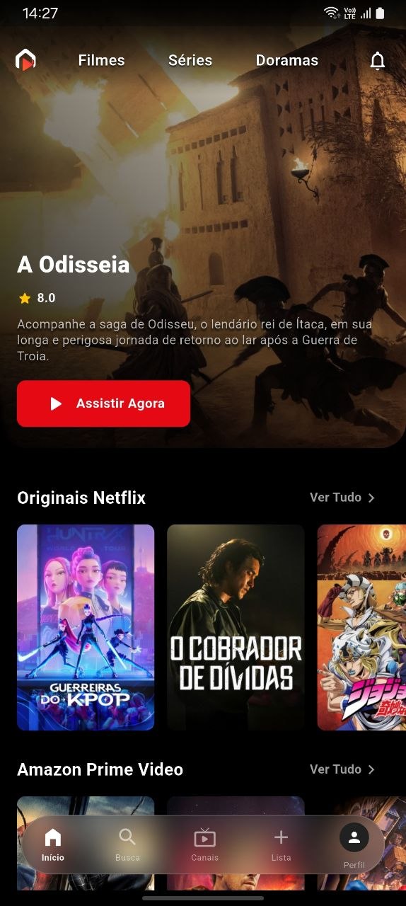 Player de Vídeo Nativo